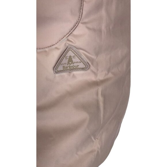Barbour Vest Womens Size 14‎ US 18 UK Reversible Shelly Gilet Quilted Beige Pink - Picture 6 of 15